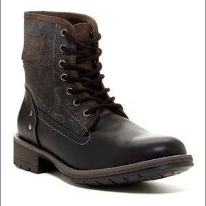 Steve Madden Newmann Lace-Up Boots